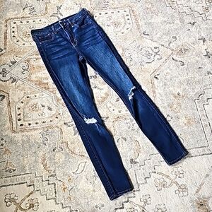 Hollister 3R W26 L30 High Rise Super Skinny Hollister Classic Stretch Jeans